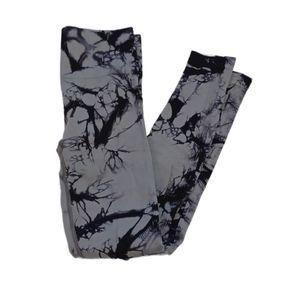 Shein scrunch bum tie die leggings